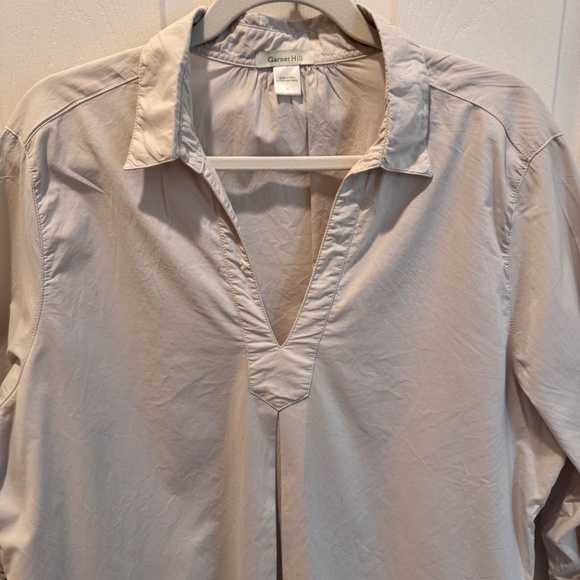 Woman's Beige Tunic, Size XL, Garnet Hill - Picture 3 of 10